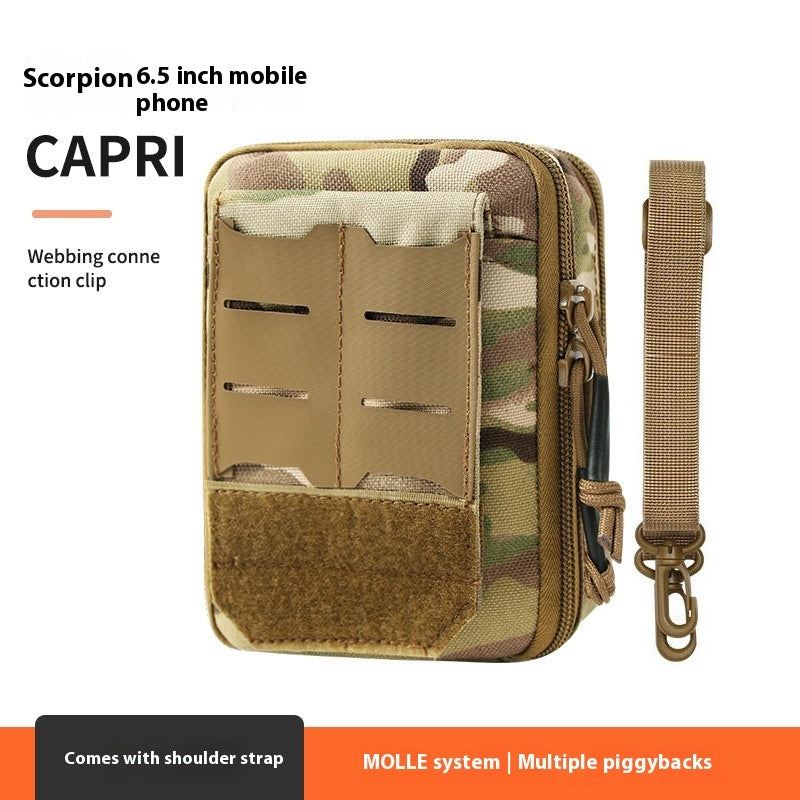 Multifunctional Outdoor Equipment Sports Toolkit Camouflage Tactics Waist Bag