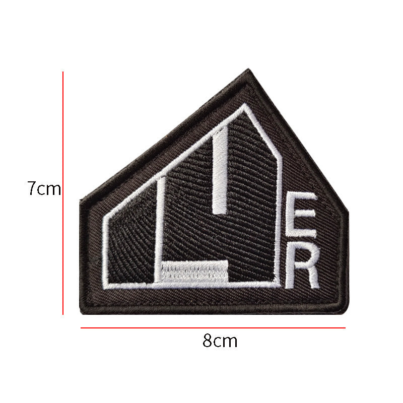K9 Military Dog Rescue Dog Embroidered Velcro Badge