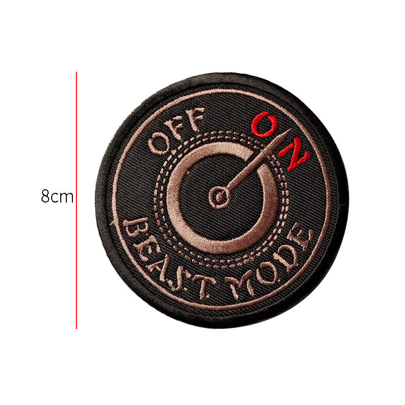 K9 Military Dog Rescue Dog Embroidered Velcro Badge
