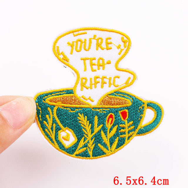 Iron On Patches DIY Outdoor Travel Embroidered Patches