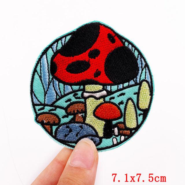 Iron On Patches DIY Outdoor Travel Embroidered Patches