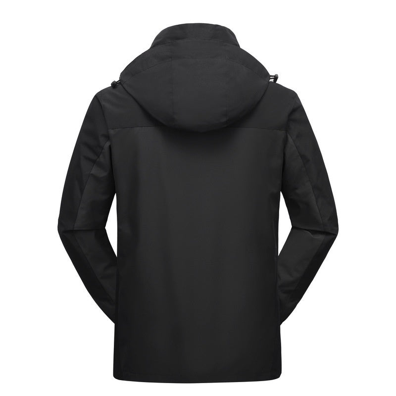 Winter Outdoors Three-in-one Coat Warm-keeping Cotton Clothing Shell Jacket Cotton-padded Coat For Men And Women