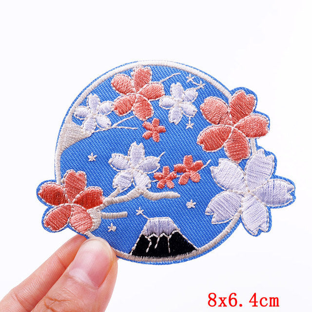 Iron On Patches DIY Outdoor Travel Embroidered Patches