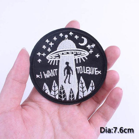DIY Adventure Travel Patches For Clothing