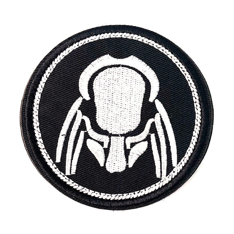 Cartoon DIY Computer Embroidery Badge Velcro Cloth Sticker